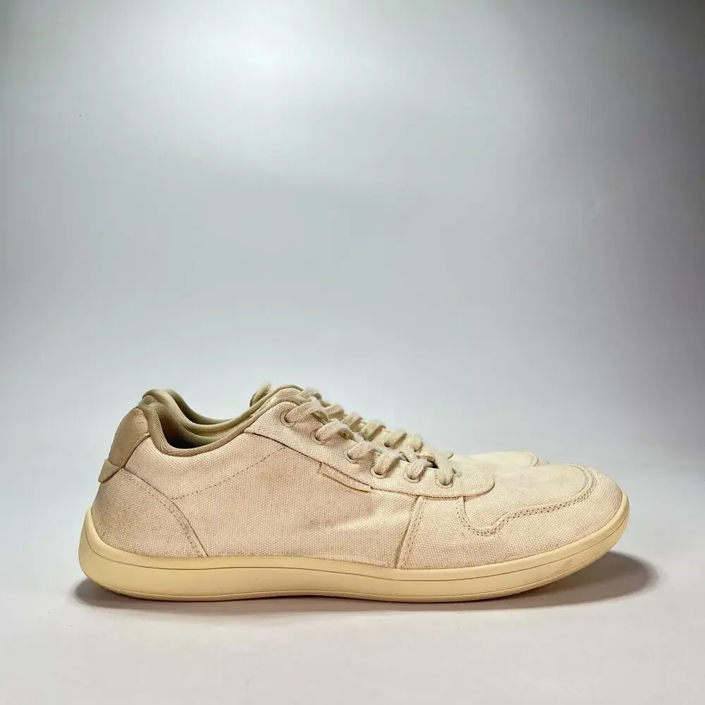 WHITIN Beige Canvas Casual Minimalist Barefoot Shoes W882 Men's Sz US 13 EU 46